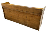 Antique Painted Bakery Shop Work Counter
