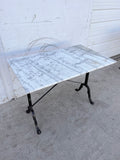 Marble Top Bistro Table