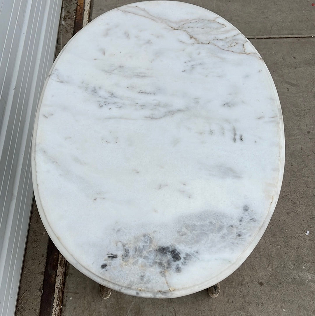 Bentwood Wood Table w/Marble Top