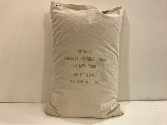 New York Bank Bag Pillowcase