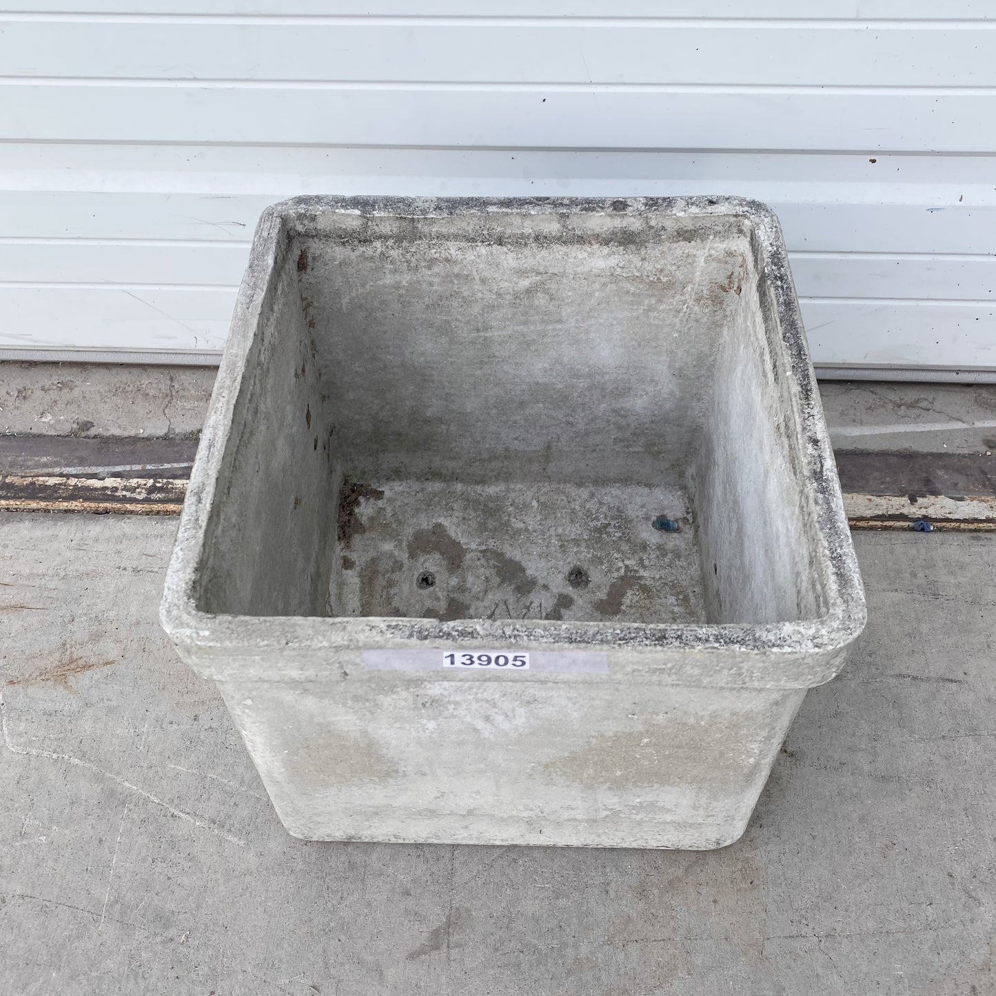 Small Square Willy Guhl Planter