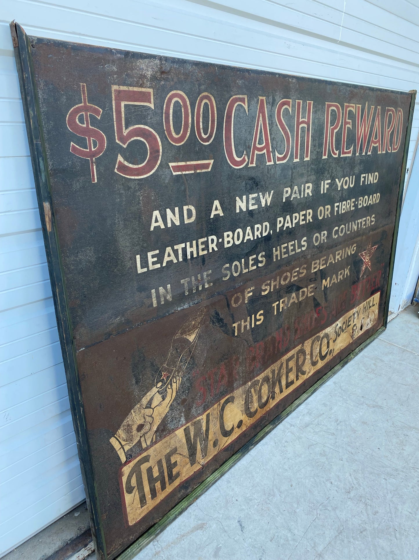 Cash Reward Sign