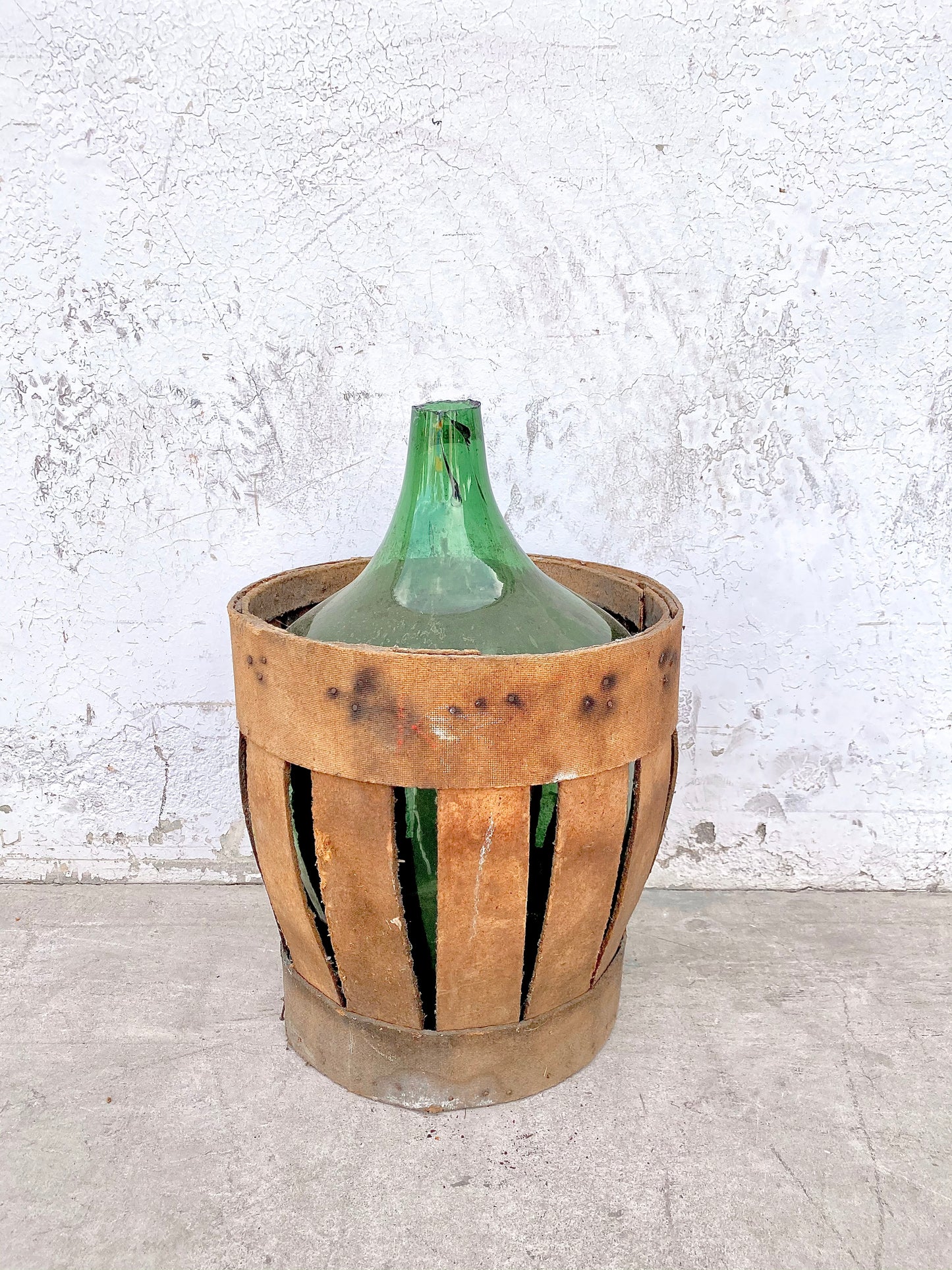 Wood Demijohn