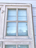 Rectangle 42 Pane White Wood Window