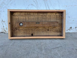 German Level Framed and Mounted in Barn Wood Art / Decor