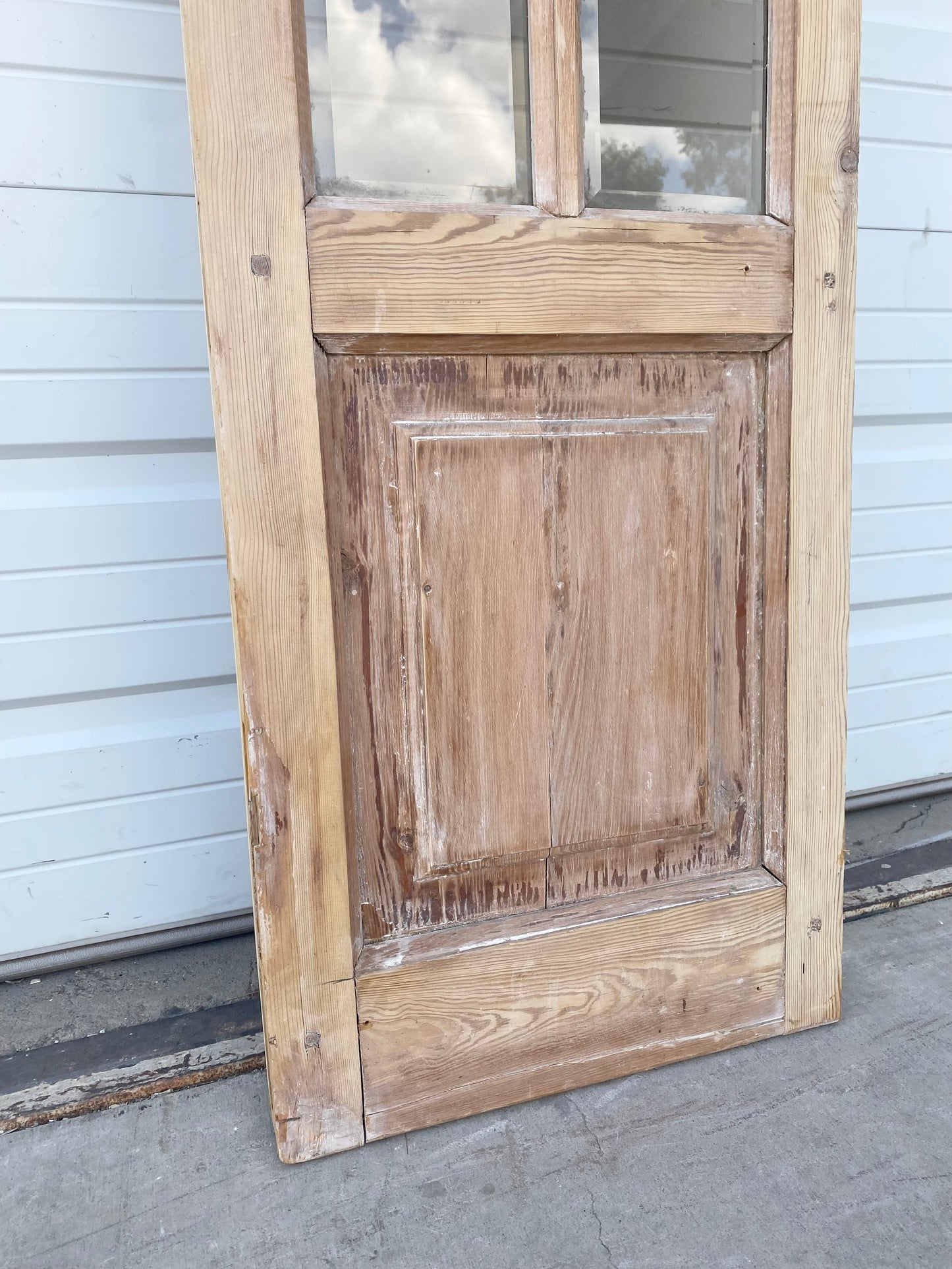 Single 12 Tinted Lite French Antique Door