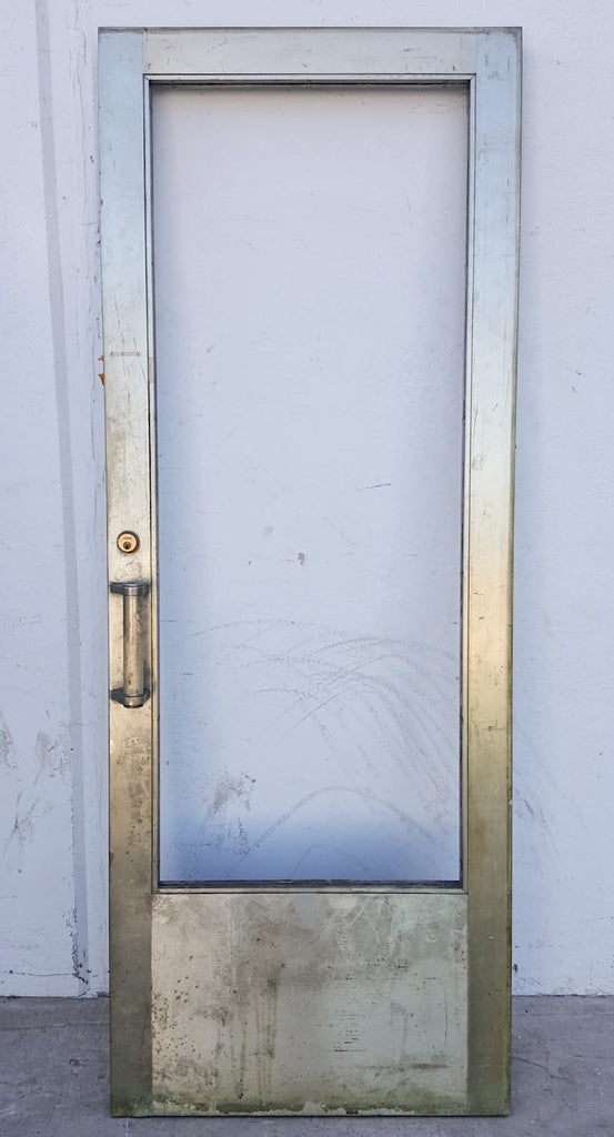 Full Lite Single Metal Door