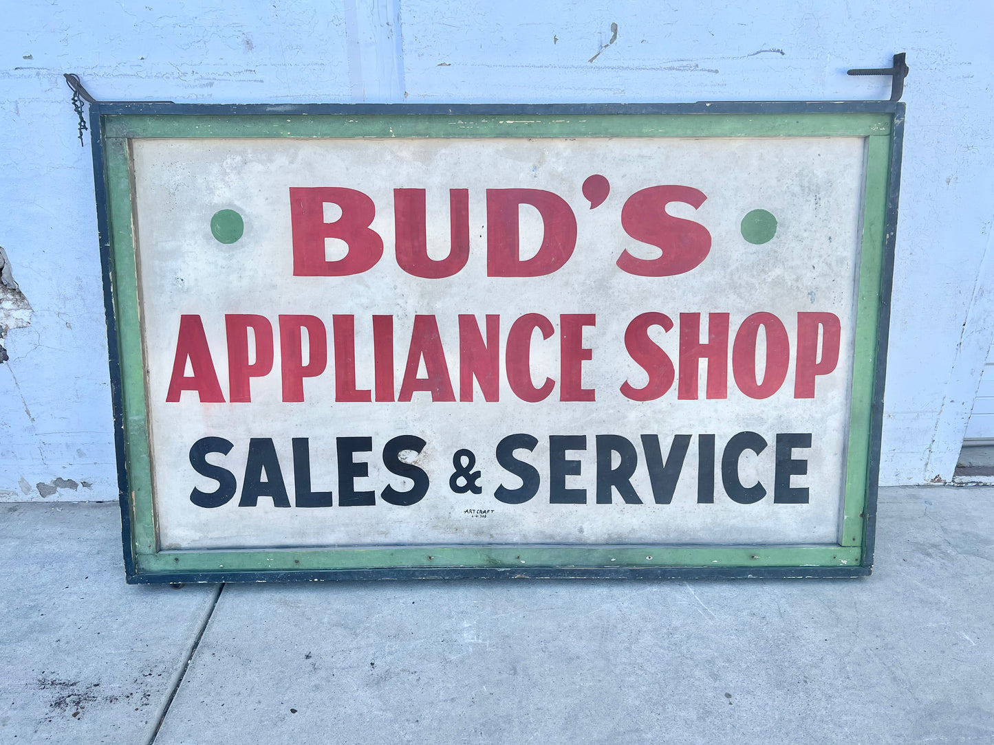 Buds Appliance Sign - Double-Sided