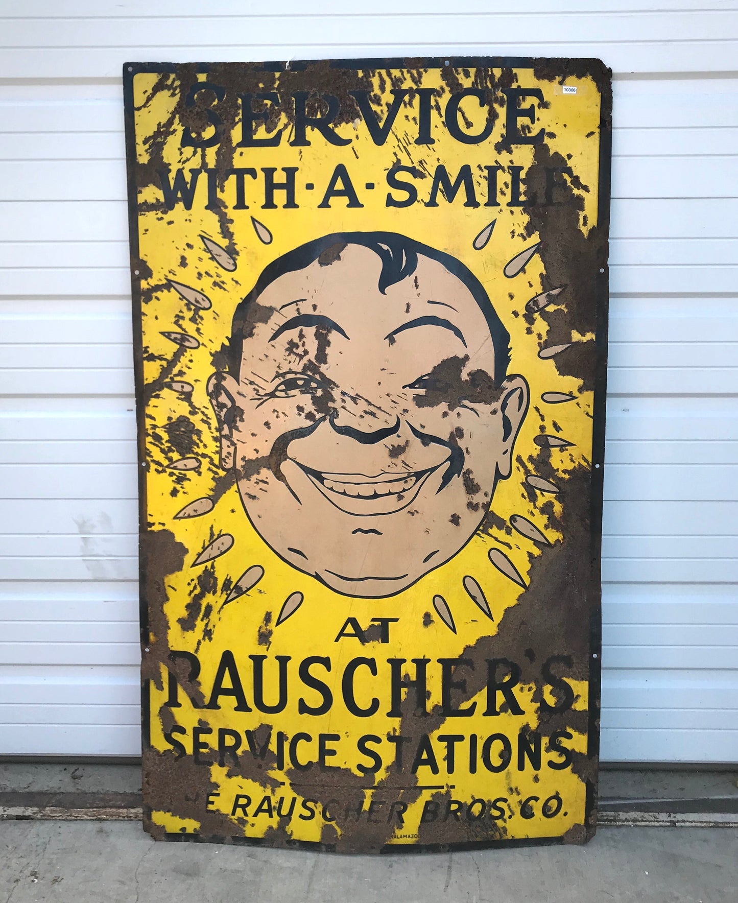Service With A Smile Sign