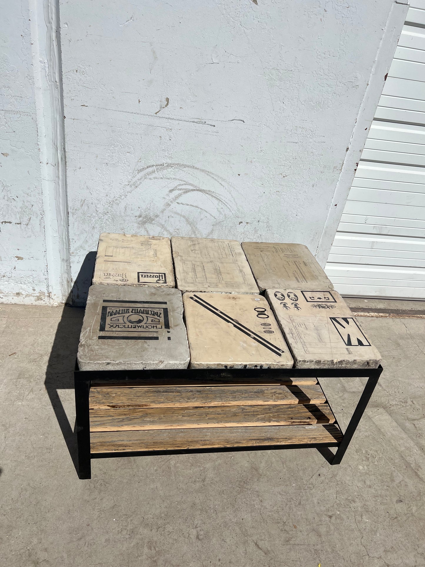 Lithography Stone Coffee Table