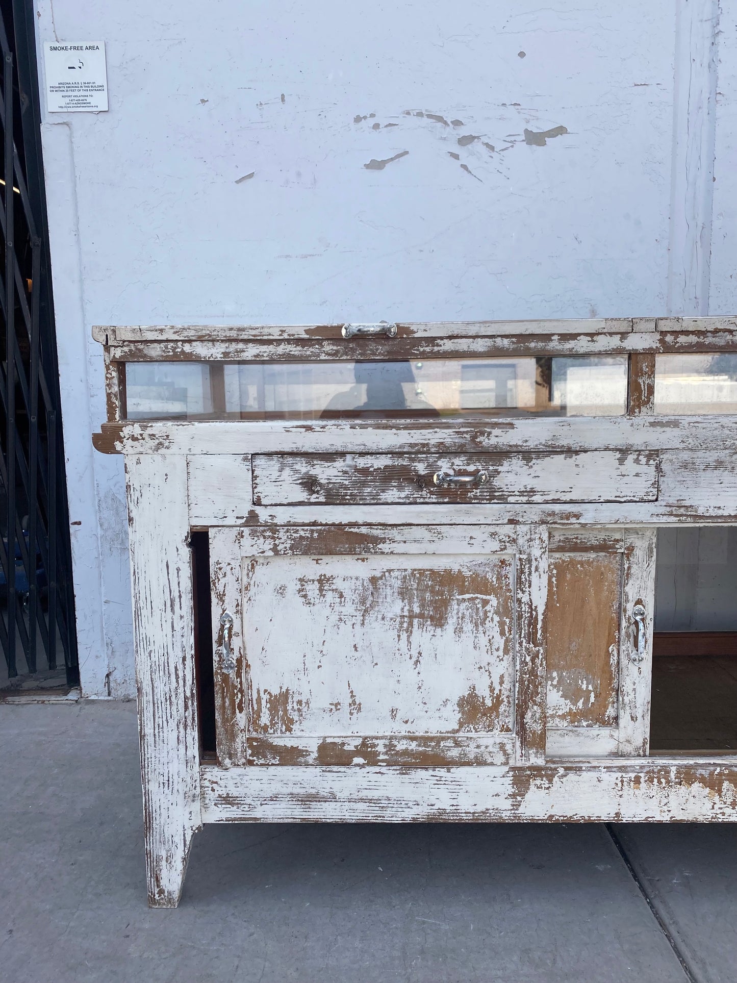 Painted French Display Counter