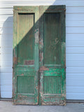 Pair of Ornate Antique Wood Carved Doors