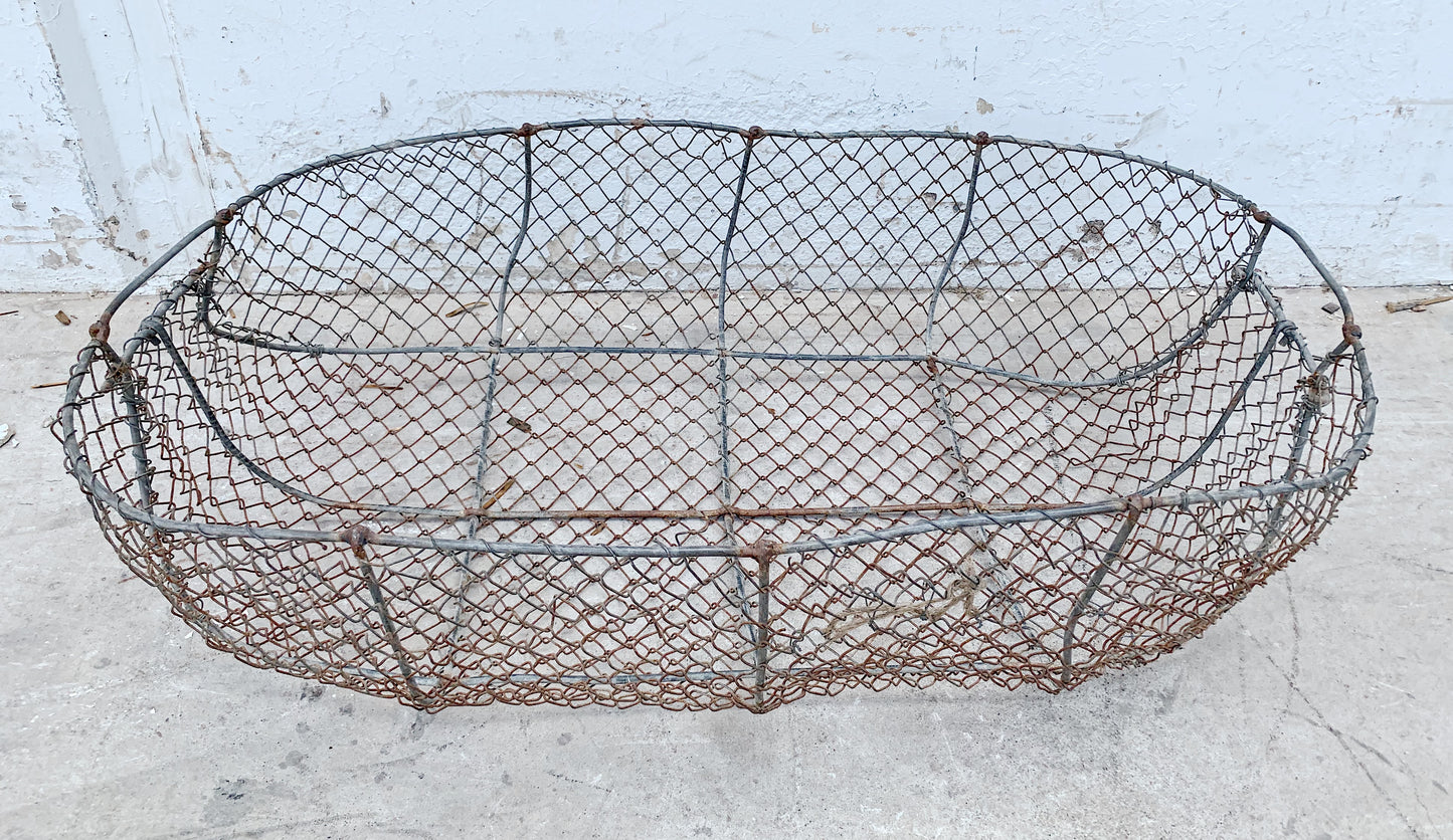 French Wire Gathering Basket