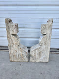 Pair of Natural Wood Corbels