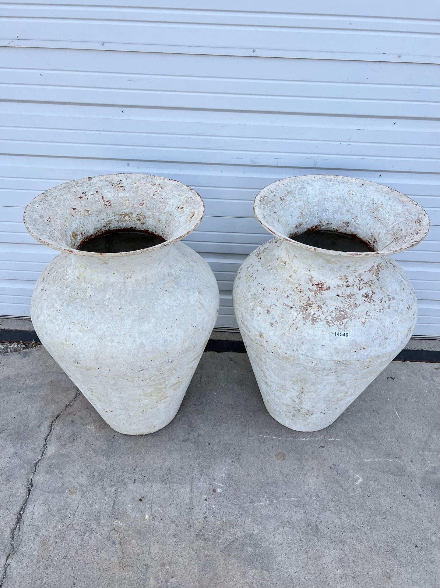 Pair of Large Willy Guhl Vessel Planters
