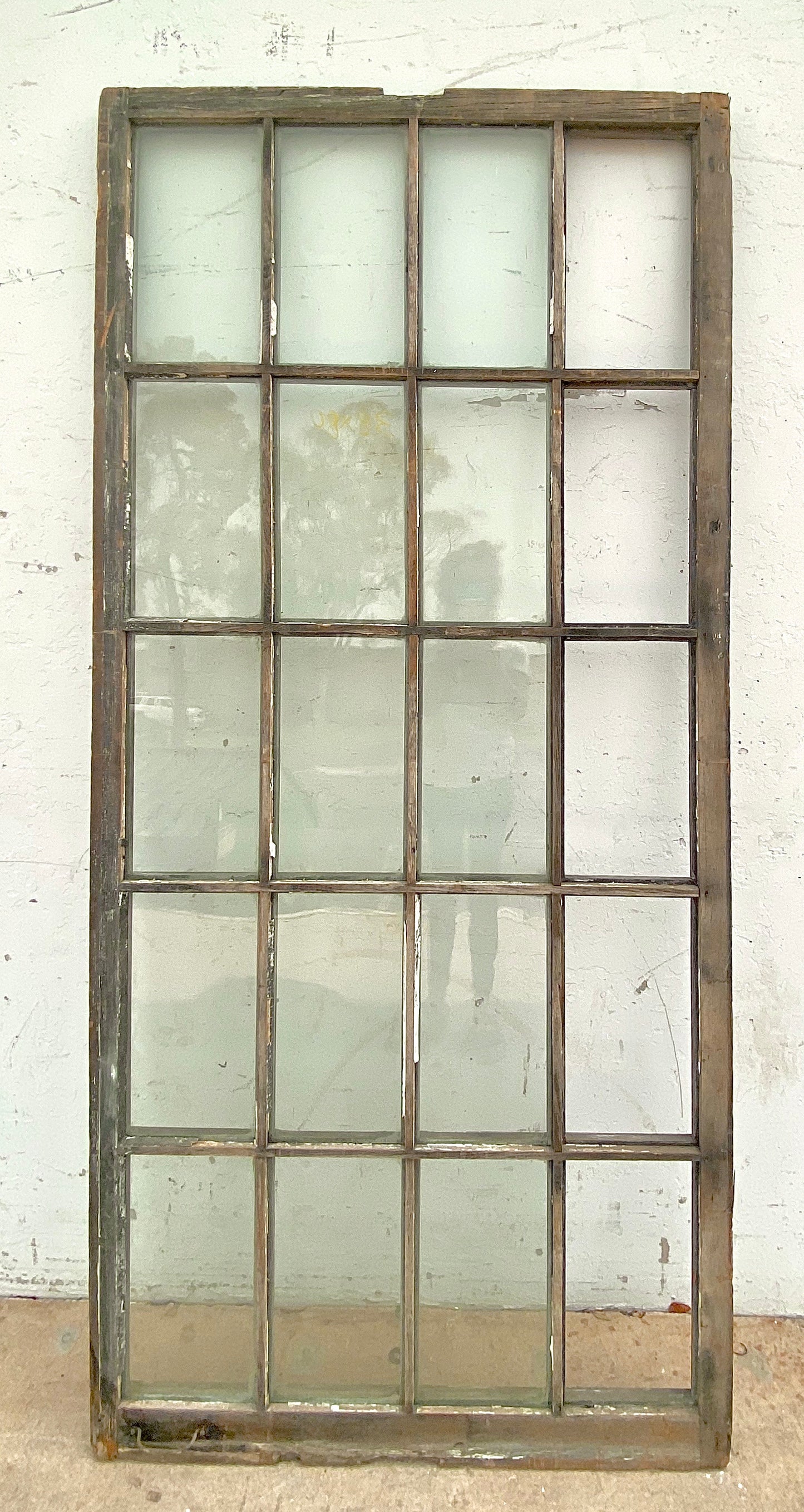 Rectangle 20 Pane Wood Frame Window