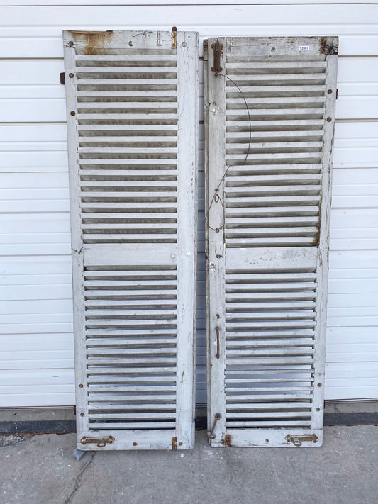Gray French Shutters