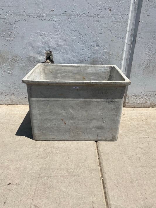 Square Belgian Concrete Planter