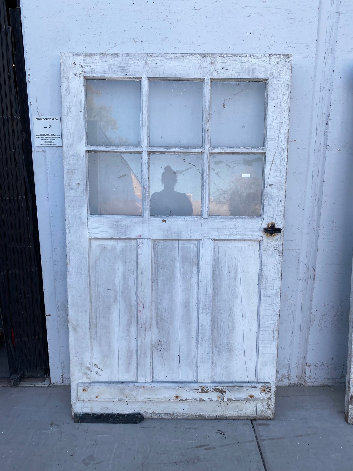 Single Antique Carriage House Door