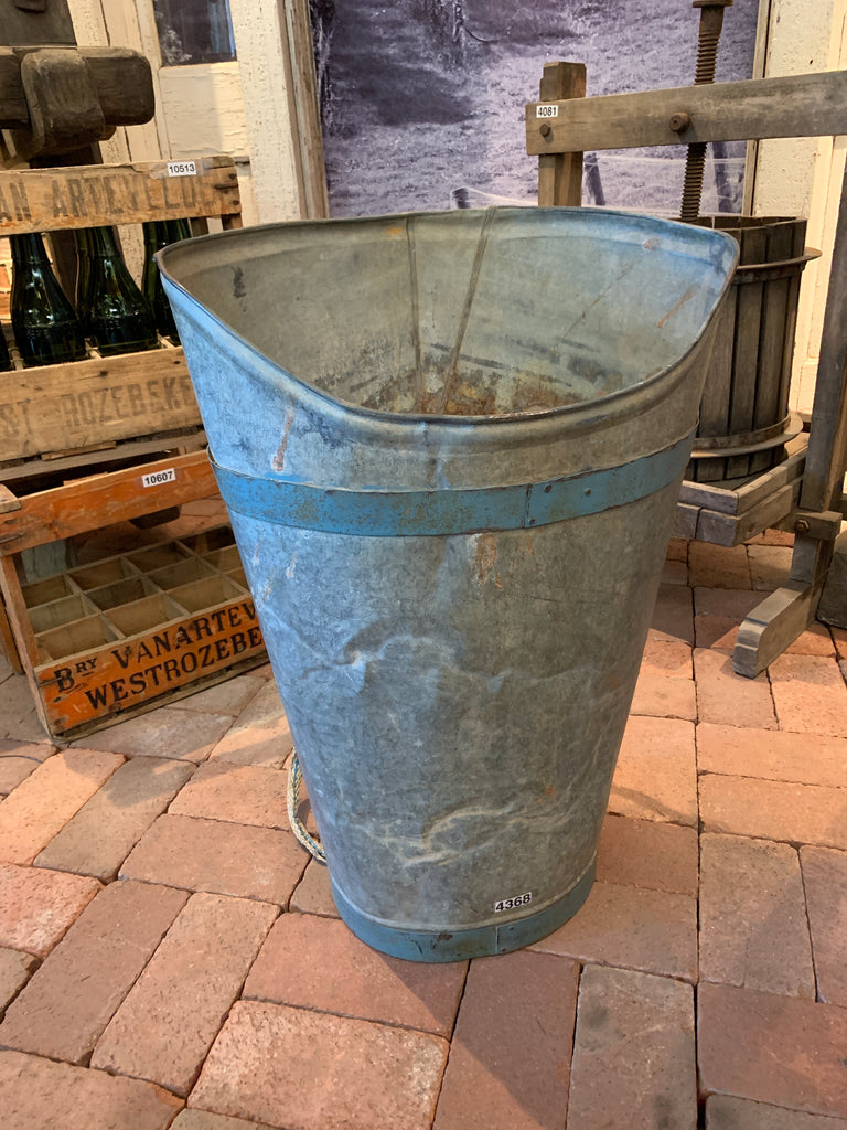 Zinc Grape Gathering Bucket