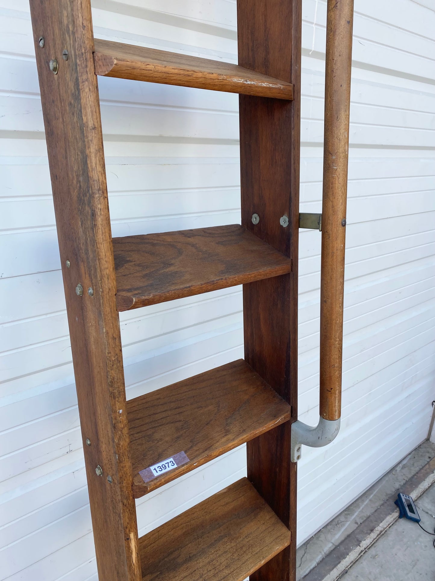 Rolling Wood Ladder
