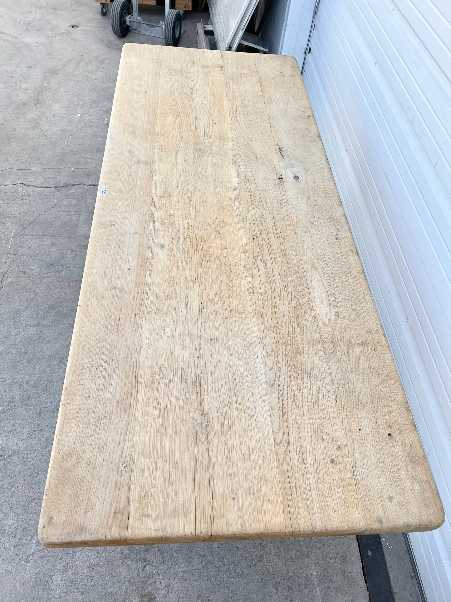 Stripped French Trestle Dining Table