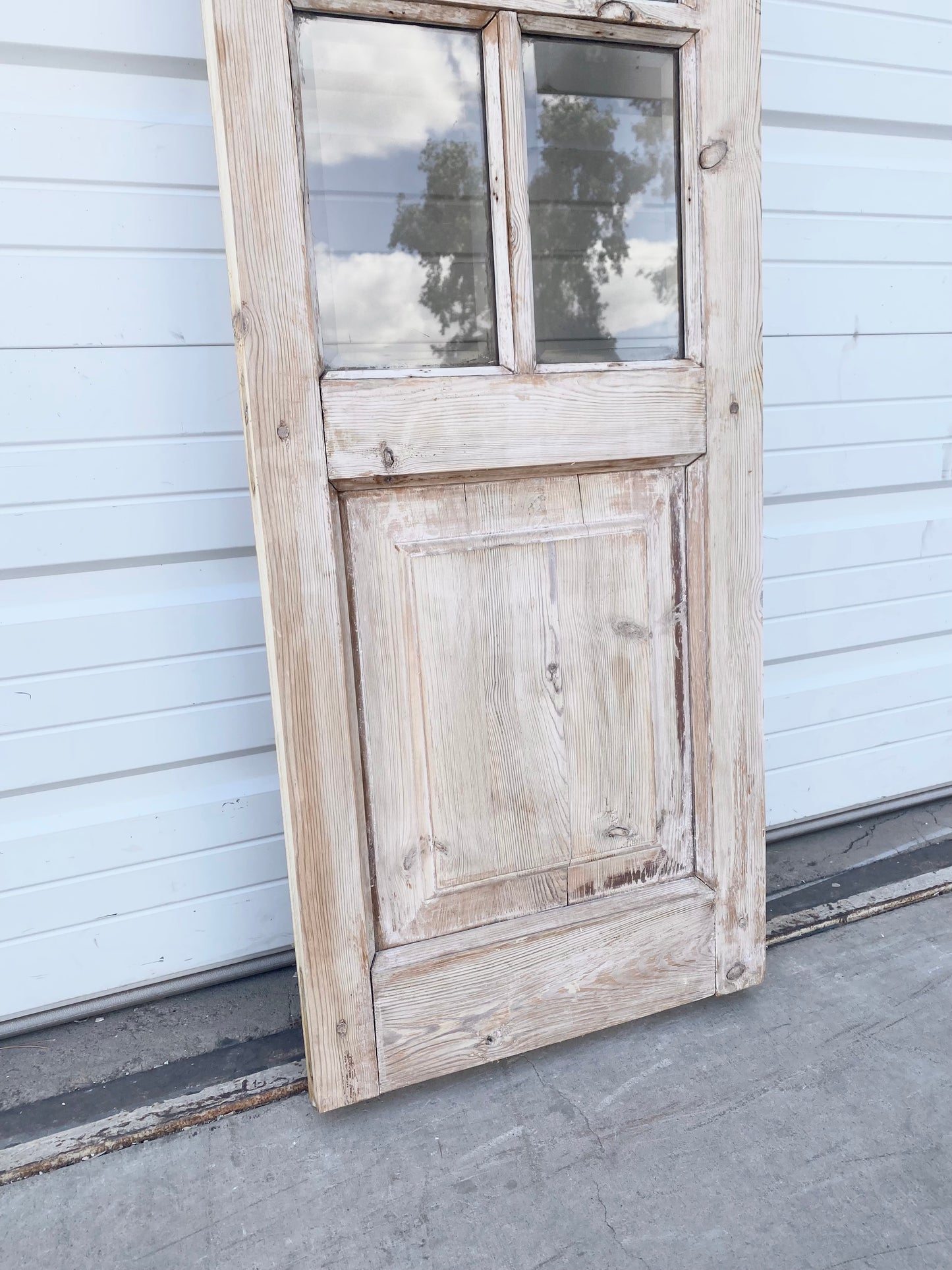 Single 12 Tinted Lite French Antique Door