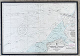 Framed Nautical Chart (Various Locales)