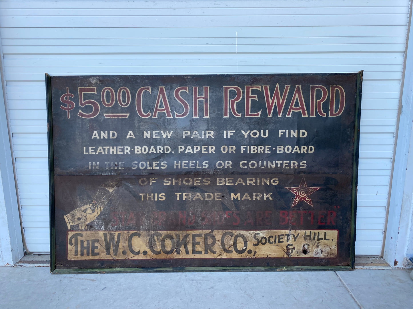 Cash Reward Sign