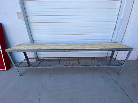 10 Ft Console Table with Bowling Lane Top