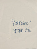 Jonathan Peter “Antlers” Mixed Media