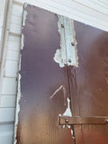 Metal Industrial Fire Single Door with Angled Top