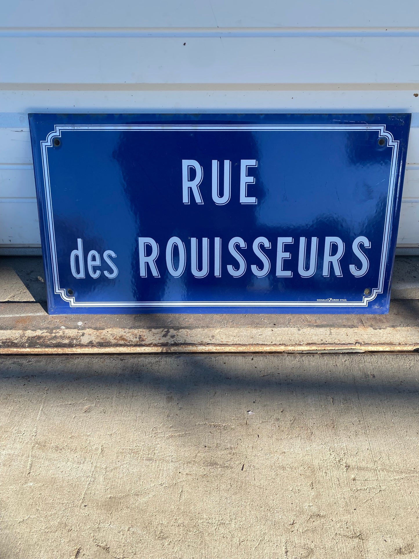 French Street Signs