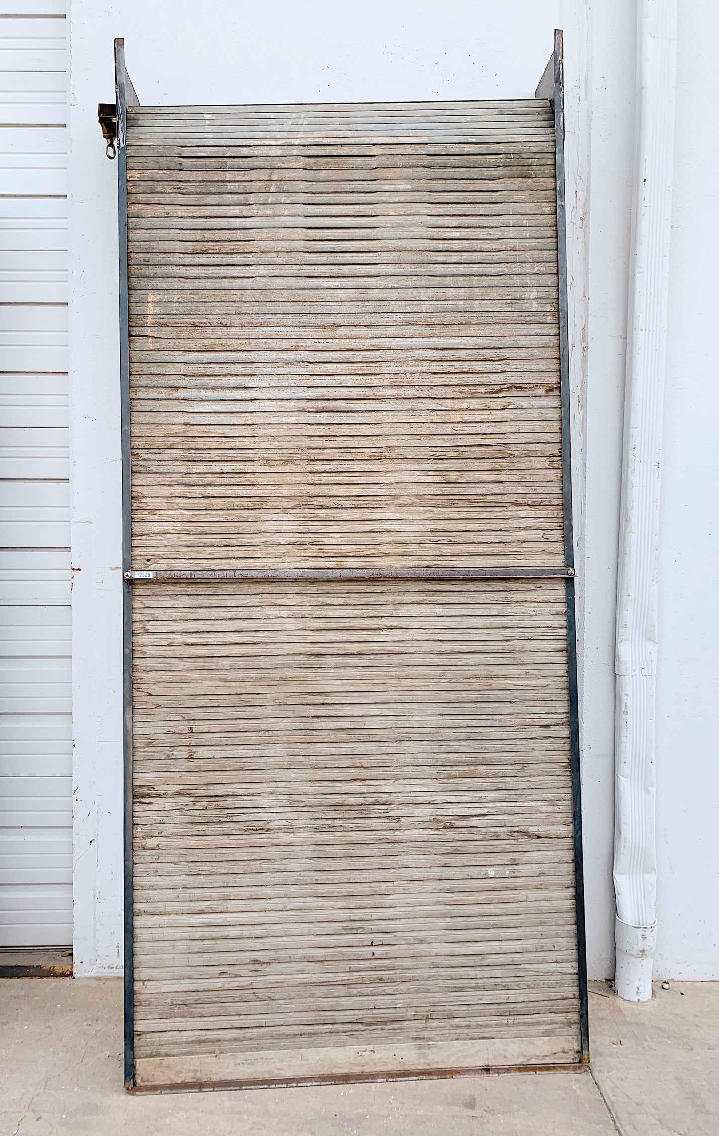 Wood Roll Down Shutter