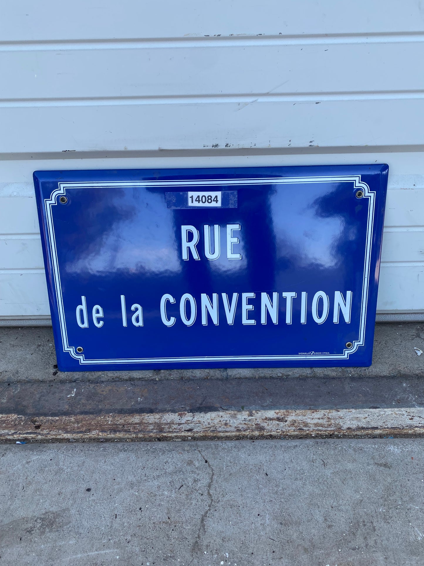 French Street Signs