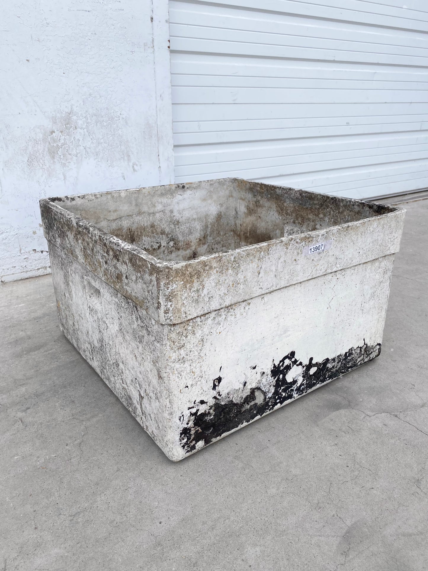 Extra Wide Square Willy Guhl Planter