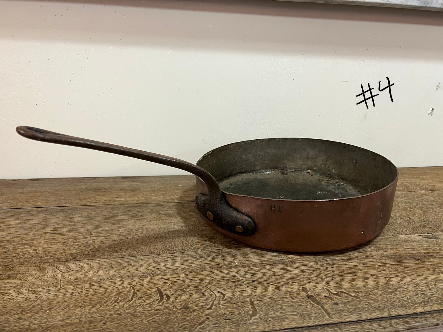 Decorative Large French Copper Pan