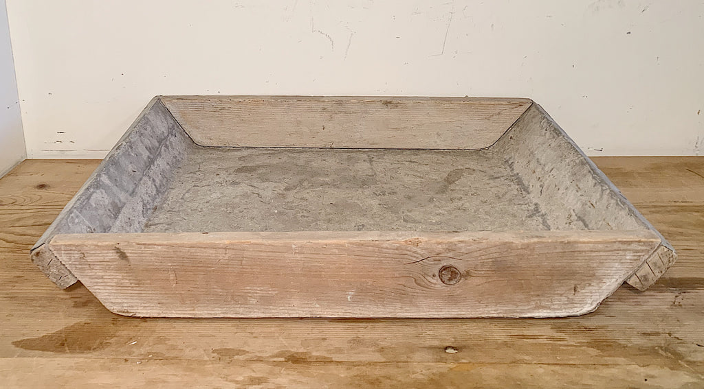Antique Concrete Mixing Tray/Container