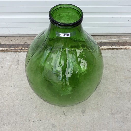 Green Large Neck Bottle