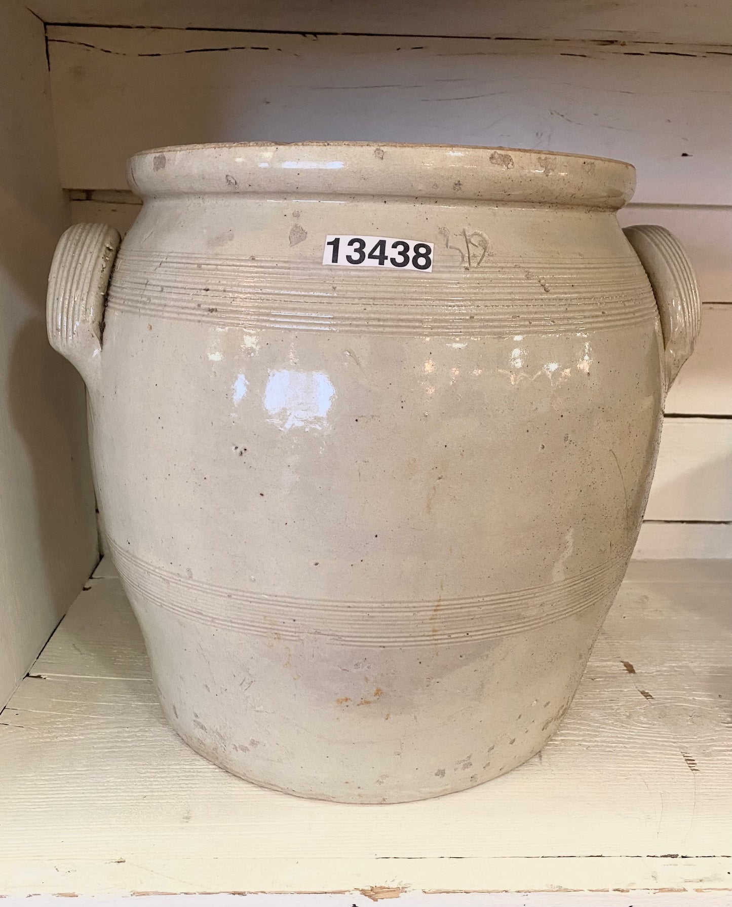 XL Antique French Confit Pot