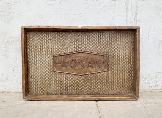 Industrial Wooden Mazda Foundry Mold