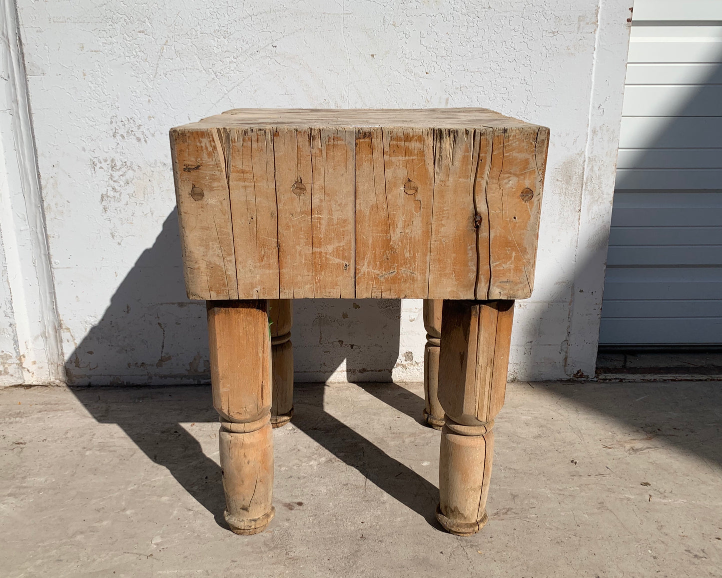 Bleached Butcher Block