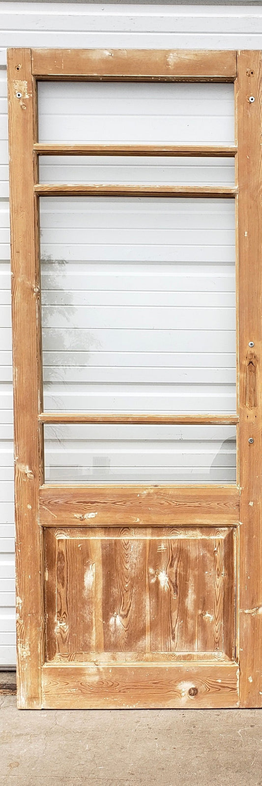 Single 4- Lite Wide Wood (No Glass)