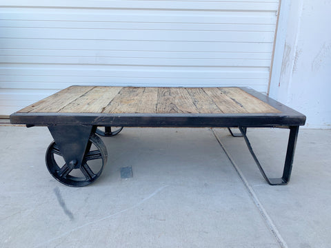 Stripped Coffee Table Trolley